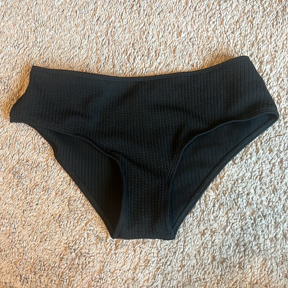 High waisted black 2 piece bikini - Picture 3 of 3